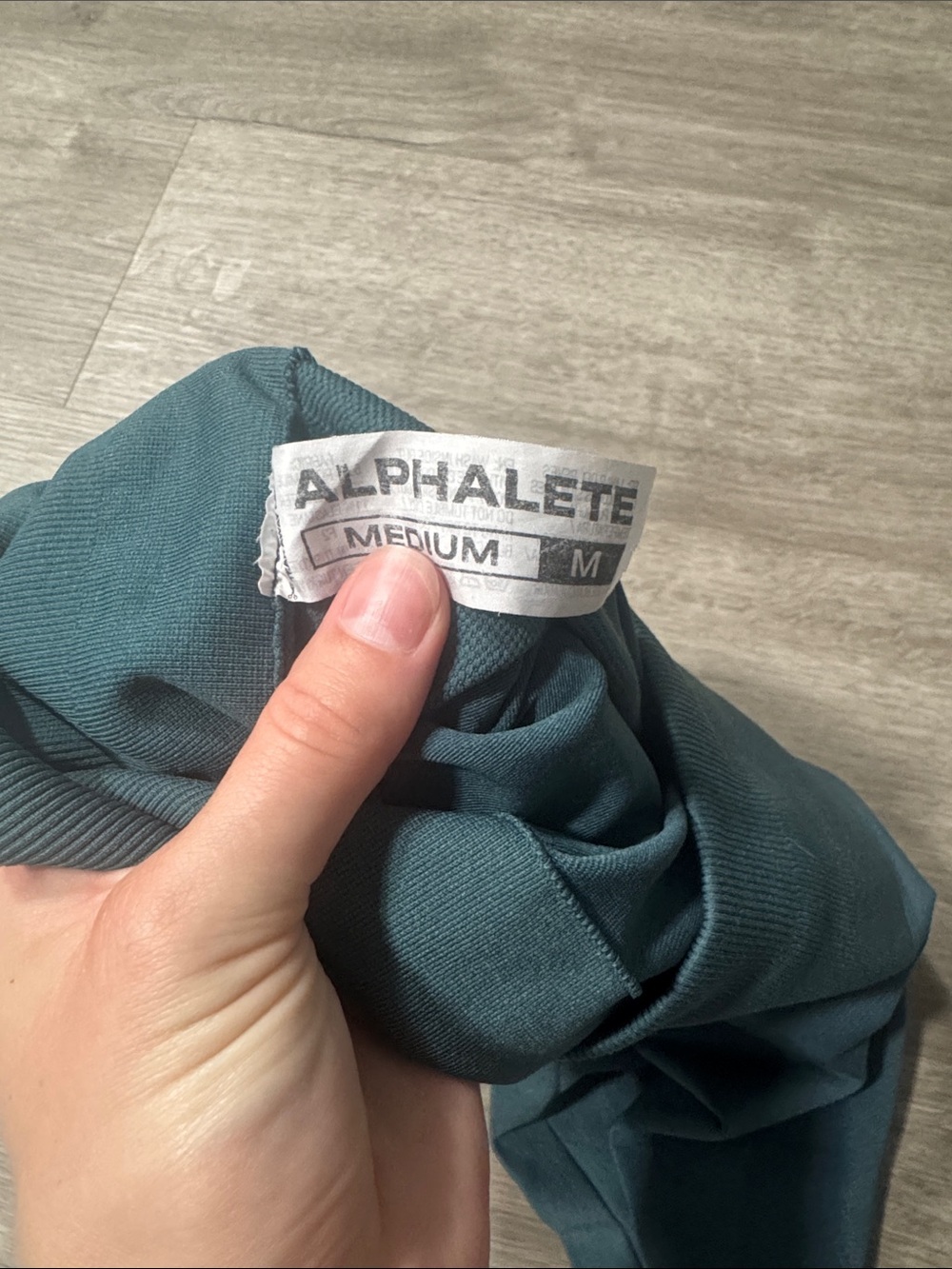 Alphalete Amplify Shorts 4.5” Pier Blue - Picture 6 of 7